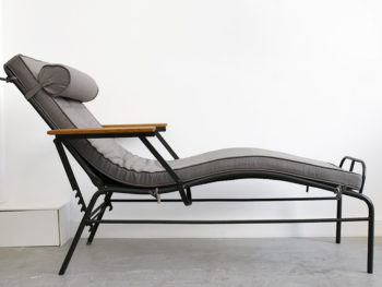 Lounger Sanatorium Martel de Janville, Jean Prouvé et Jules Leleu, Atelier Prouvé