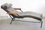 Chaise longue Sanatorium Martel de Janville, Jean Prouvé et Jules Leleu, Atelier Prouvé, 1936.