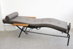 Chaise longue Sanatorium Martel de Janville, Jean Prouvé et Jules Leleu, Atelier Prouvé, 1936.