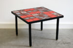 Ceramic coffee table in the style of Capron, ca. 1960