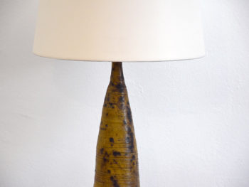 Ceramic table lamp, French design, ca. 1950