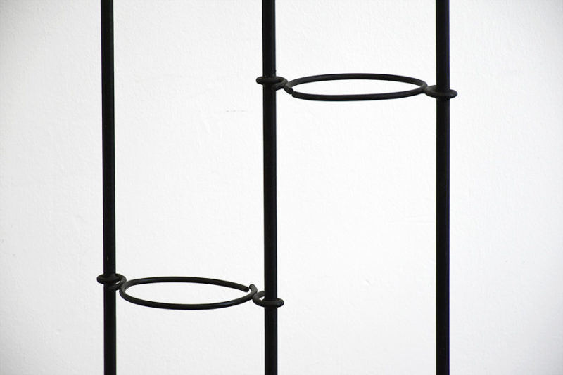 Floor lamp 3 arms, in the manner of Jean Royère