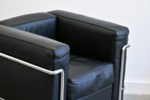 LC2 armchair, Le Corbusier, Cassina