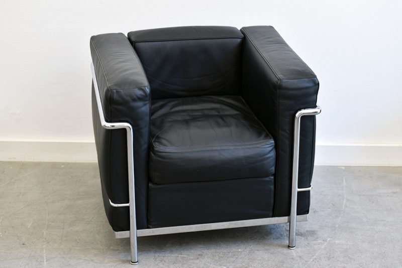 LC2 armchair, Le Corbusier, Cassina
