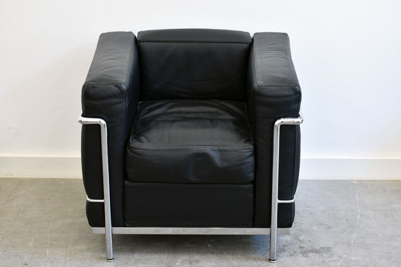 LC2 armchair, Le Corbusier, Cassina