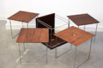 Nesting tables Magic Puzzle Cube, Poul Norreklit, Pedersen