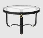 Table Circulaire, noir, ø73 cm, Jacques Adnet, Gubi,