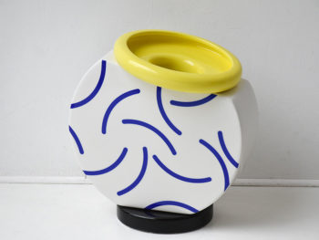 Vase Cucumber, Martine Bedin, Memphis Milano, 1985