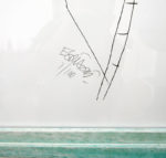 Sérigraphie de Ettore Sottsass, signature, 1986, architecture